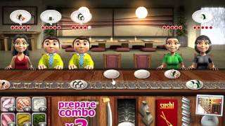 Lets Play Youda Sushi Chef  Restaurant 4 Day 07 [upl. by Ebony]