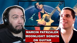 Marcin Patrzalek  Moonlight Sonata on Guitar Live Performance  TEACHER PAUL REACTS [upl. by Pierro]