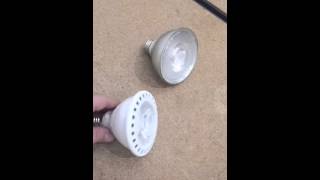 PAR30 LED Lamp Comparison [upl. by Aurelio]