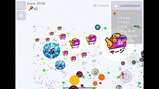 【Agario Mobile】鯖取り2鯖分！ [upl. by Rizika]