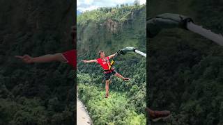 CR 7 bungy jump adventure nepal bungyjump [upl. by Faletti965]