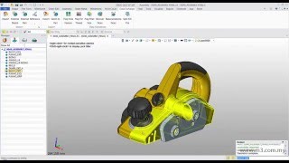 0020ZW3D  Translate CATIA V5 to Parasolid  Assembly Parts [upl. by Yenrab]