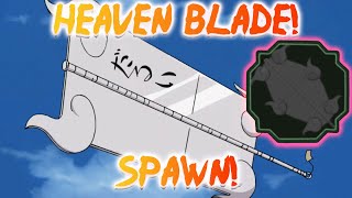 Shindo Life  Heaven Blade Spawn and Location [upl. by Senaj880]