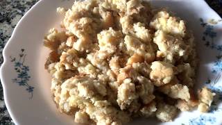 Migas de pan para desayunar  Receta ECONÓMICA [upl. by Bilek]