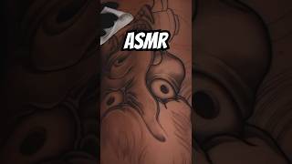 Hannya mask tattoo Asmr shorts short tattoo asmr [upl. by Andrus]