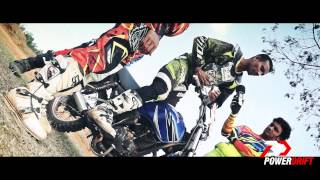 MotorSports  TVS Apache Motocross 101  PowerDrift [upl. by Sesylu]