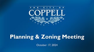 Planning amp Zoning  101724 [upl. by Wylie249]