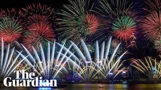 Asia and Australia usher in new year with huge firework displays [upl. by Romeu]