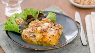 Recette gratin de potimarron au bleu et aux noix [upl. by Antsirhc974]