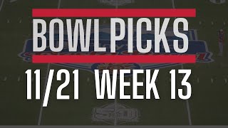 CFB New Years Six Bowl Forecast Ahead of Week 13 [upl. by Nonnerb]