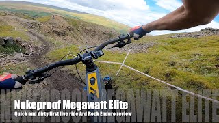 Nukeproof Megawatt Elite EMTB First Enduro Ride Review [upl. by Amalea]