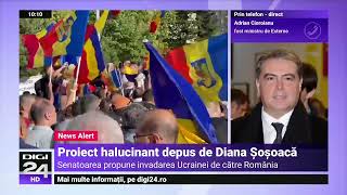 Șoșoacă vrea ca România să invadeze Ucraina Cioroianu Propunere îmbrățișată de propaganda rusă [upl. by Broddie]