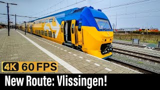 Train Cab Ride NL  Race Against Time  Roosendaal  Vlissingen  VIRM IC  January 2024 [upl. by Siclari]