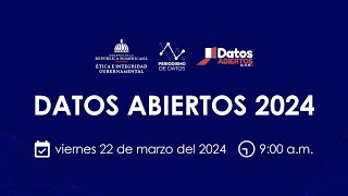 DATOS ABIERTOS 2024 [upl. by Nitneuq]