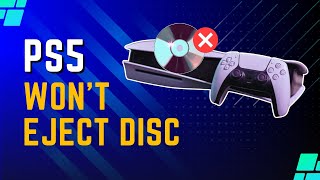 How to Fix PS5 Disc Drive Won’t Eject Disc [upl. by Elaynad]