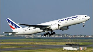 Air France B777200ER Business Class ParisOsaka 2023 [upl. by Rhyne]