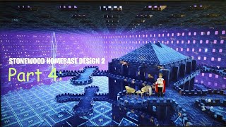 INSANE STONEWOOD HOMEBASE Design Part 4 fortnitestw [upl. by Yelwah]