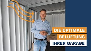 Optima Fertiggaragen – Die optimale Belüftung [upl. by Georgette]