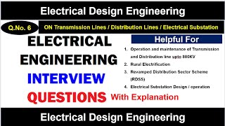 Q6  Creepage Distance of 11KV isolator  Electrical interview Questions and Answers [upl. by Adnihc]