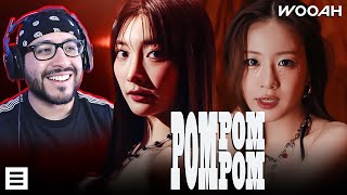 Reaction to WOOAH POM POM POM MV [upl. by Anerhs]