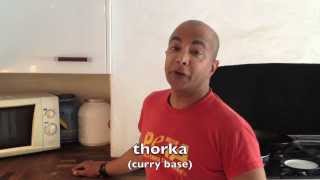 How to cook a basic curry base thorka [upl. by Janyte]