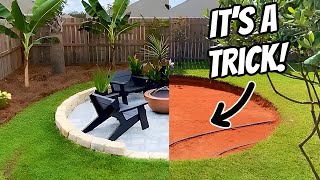 is it CHEAPER to DIY a PAVER fire pit AREA or to HIRE a CONTRACTOR [upl. by Aitekram590]