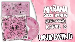 Mañana Será Bonito  Bichota Season  CD  Unboxing  Karol G [upl. by Nedap248]