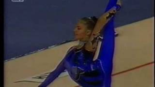 Alina Kabaeva RUS clubs WCH Budapest 2003 final [upl. by Mclaurin]