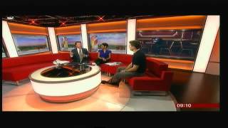 Julian Ovenden  BBC Breakfast Interview 22042016 [upl. by Nanyt]