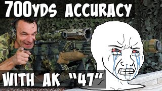 No You cant shoot AK past 300Yds [upl. by Eivol]