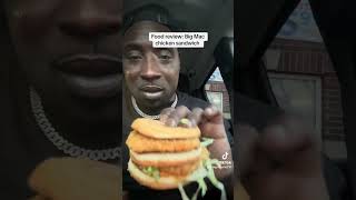 McDonald’s new chicken Big Mac sandwich food review it’s busssin [upl. by Kong143]