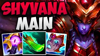 SHYVANA MAIN DOMINATING IN HIGH ELO  CHALLENGER SHYVANA JUNGLE GAMEPLAY  Patch 1414 S14 [upl. by Kowtko694]