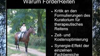 Therapeutisches Reiten in Hanau Langenselbold Niddatal das Projekt Integratives Förderreiten [upl. by Trescott]