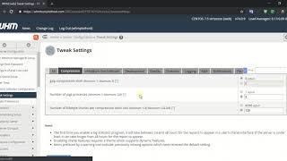WHM Tweak Settings [upl. by Rexanna]