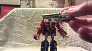 SDCC 2011 Exclusive Optimus Prime Review [upl. by Enitsirhk]