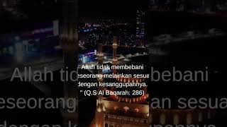 QS Al Baqarah 286 islam [upl. by Dielu]