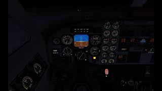 FlightGear NDB approach to Egilsstaðir BIEG Iceland Beechcraft b1900d [upl. by Schouten512]