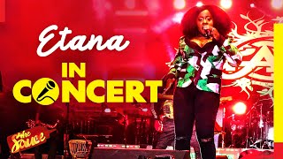 Grammynominated Etana performs Weakness In Me live in Kenya [upl. by Lekram]