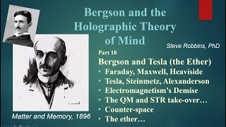 Bergsons Holographic Theory  18  Tesla and the Ether [upl. by Nalyak]