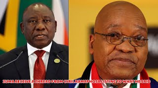 Ramaphosa vs Zuma The Shocking Showdown [upl. by Kcid891]