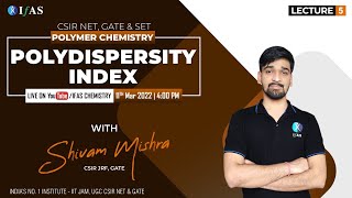 Polymer Chemistry  Polydispersity Index [upl. by Hayyifas]