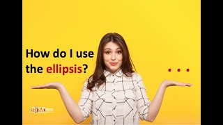 How do I use the ellipsis [upl. by Odlaniger]