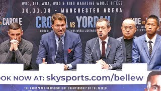 Uysk vs Bellew UNDERCARD PRESS CONFERENCE  Matchroom Boxing [upl. by Josee]