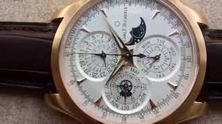 Carl F Bucherer Manero Perpetual Calendar Chronograph [upl. by Nainatrad284]