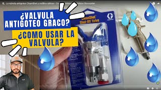 Valvula antigoteo marca graco para pulverizador [upl. by Aipotu]