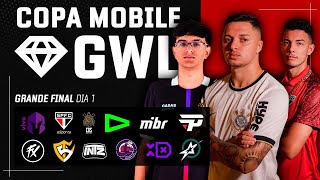 COPA MOBILE GWL  GRANDE FINAL  DIA 1  Free Fire [upl. by Holcman]