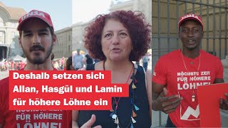 LohnDemo 2024 Deshalb sind wir heute in Bern auf der Strasse [upl. by Kehsihba]