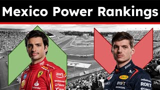 2024 F1 Mexican Grand Prix Power Rankings [upl. by Eecyaj397]