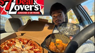 PIZZA HUT 7 DEAL LOVERS REVIEW [upl. by Oralla]