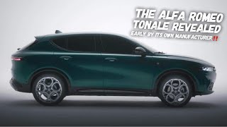 Heres The New Alfa Romeo Tonale Before You Are Supposed To See It [upl. by Katerina]